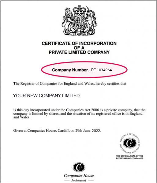 Registration Certificate