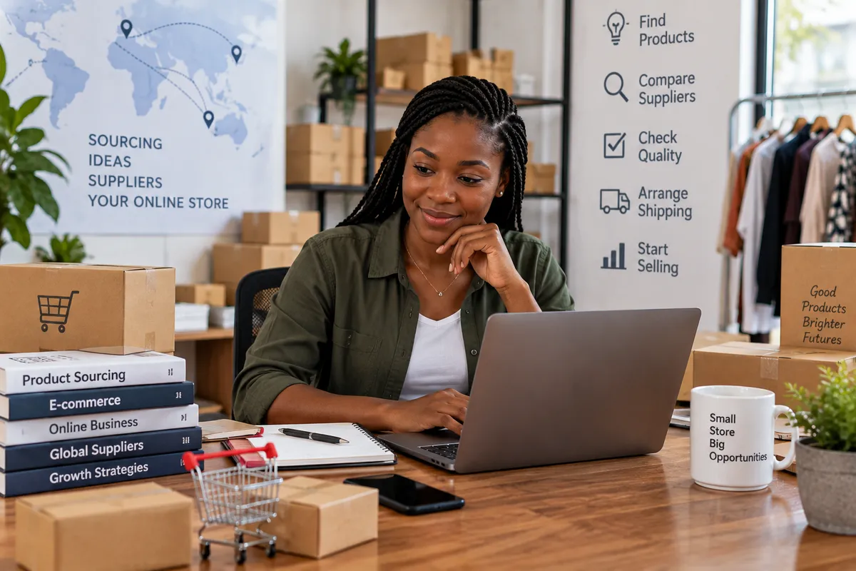 A Beginner's Guide to Product Sourcing for Your First Online Store