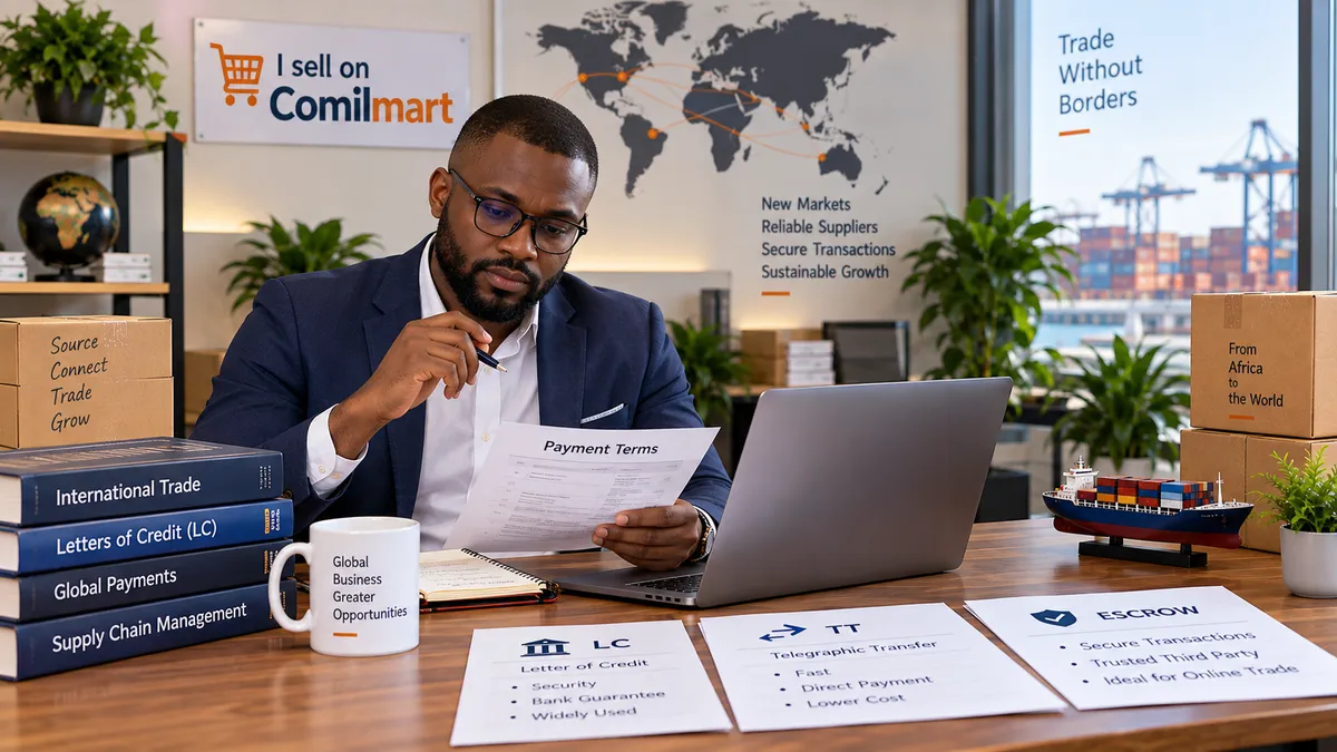 Understanding Payment Terms in International Trade: LC, TT, and Escrow Explained