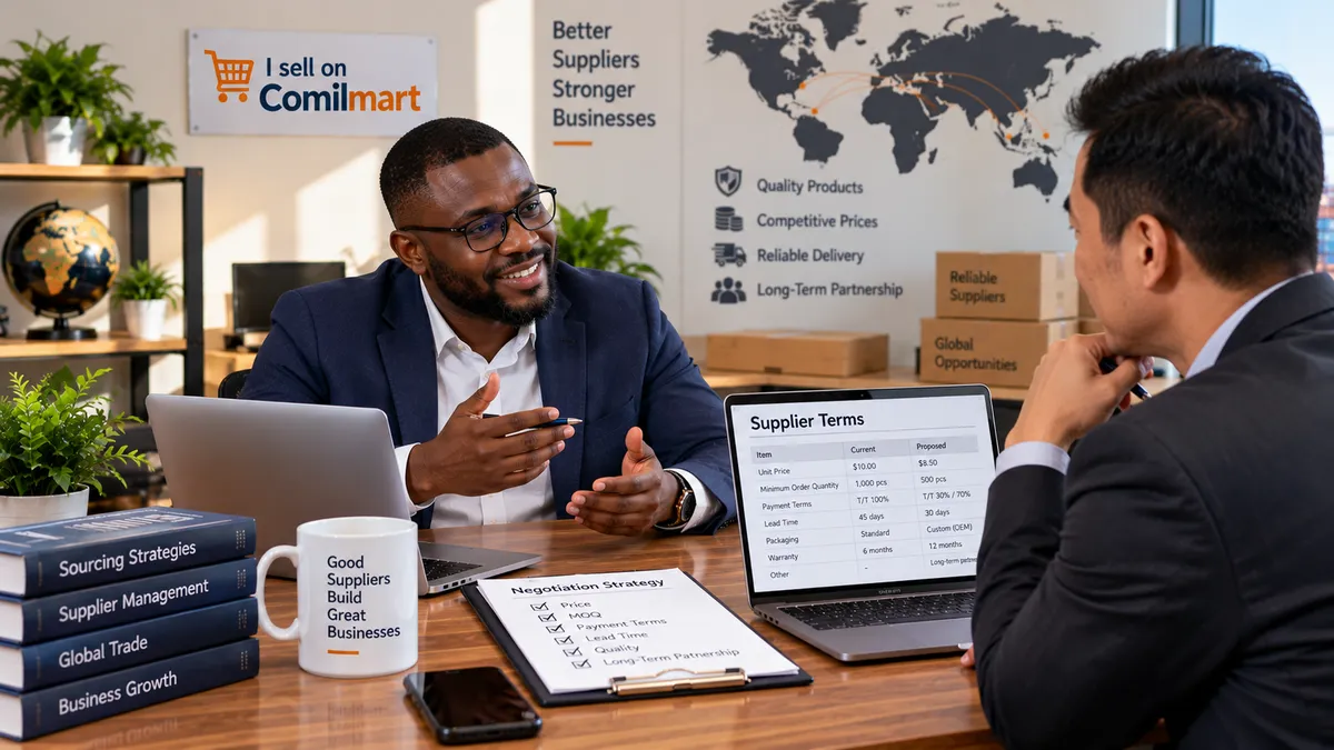 How to Negotiate Better Terms with Any Supplier, Anywhere