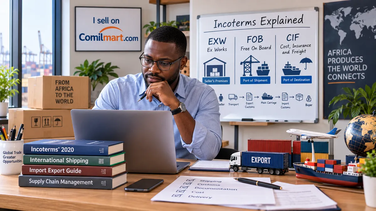 Incoterms Explained: EXW, FOB, and CIF for First-Time Importers