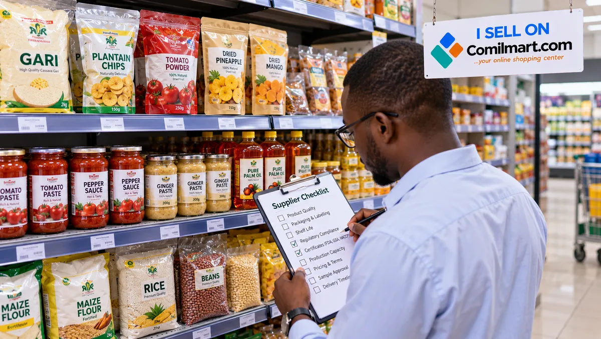 Sell Food Products to Supermarkets in Nigeria (2026)
