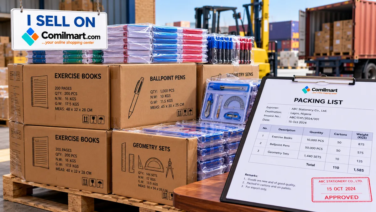 Export Stationery and School Supplies to Africa (2026)